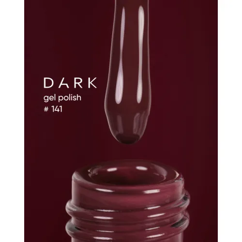DARK gel polish (new collection) 141, 10 ml