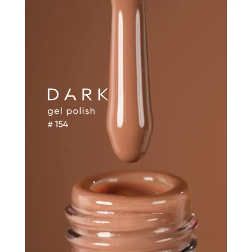 DARK gel polish (new collection) 154, 10 ml