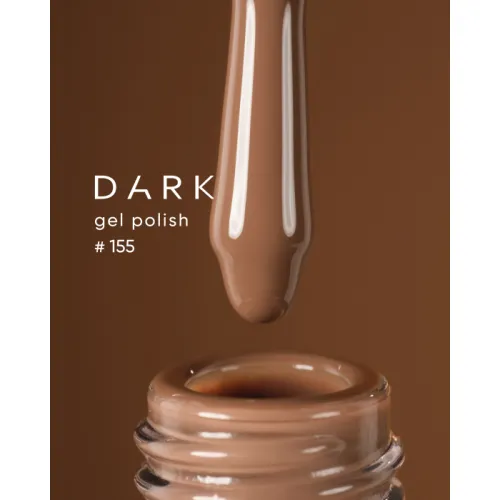 DARK gel polish (new collection) 155, 10 ml
