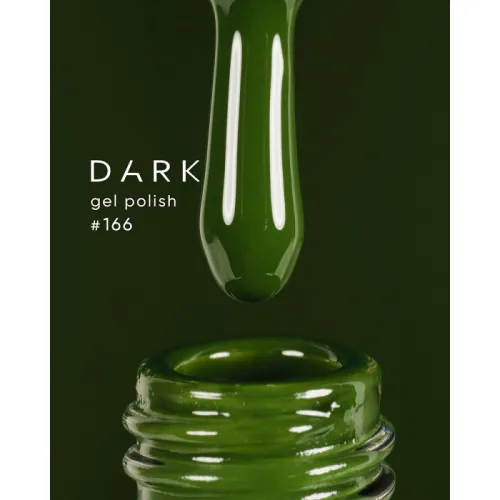DARK gel polish (new collection) 166, 10 ml
