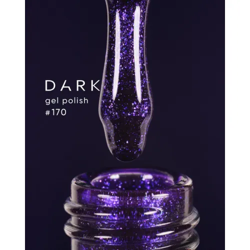 DARK gel polish (new collection) 170, 10 ml
