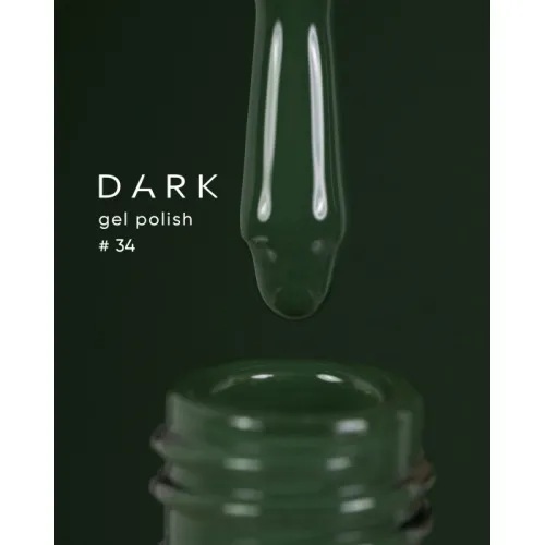 DARK gel polish (new collection) 34, 10 ml