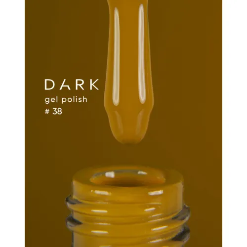 DARK gel polish (new collection) 38, 10 ml