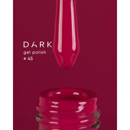 DARK gel polish (new collection) 45, 10 ml
