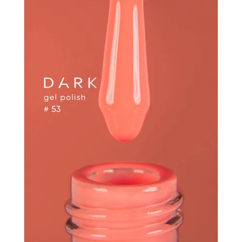DARK gel polish (new collection) 53, 10 ml