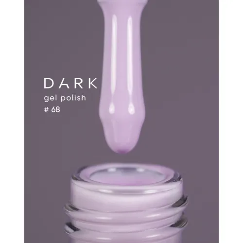 DARK gel polish (new collection) 68, 10 ml