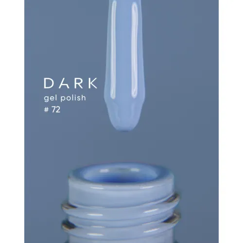 DARK gel polish (new collection) 72, 10 ml