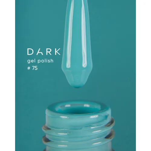 DARK gel polish (new collection) 75, 10 ml