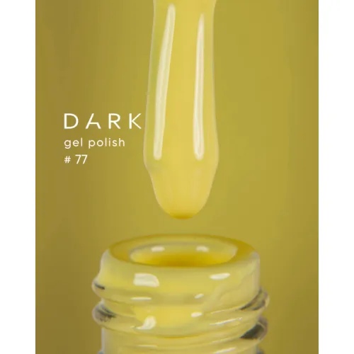 DARK gel polish (new collection) 77, 10 ml