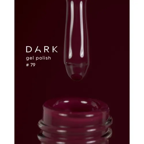 DARK gel polish (new collection) 79, 10 ml