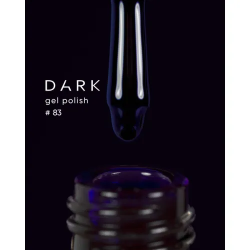 DARK gel polish (new collection) 83, 10 ml