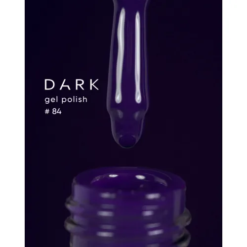 DARK gel polish (new collection) 84, 10 ml