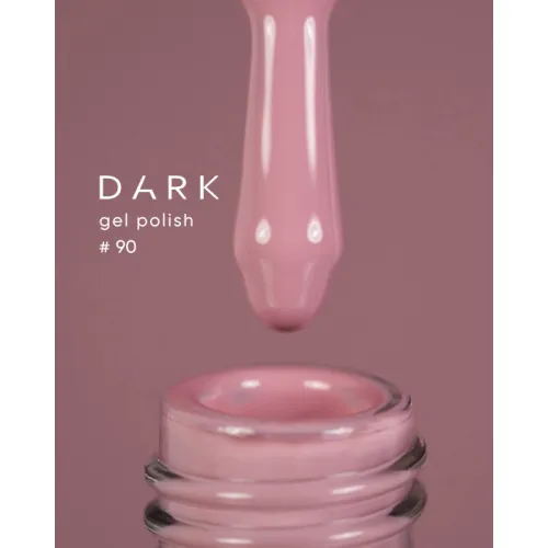 DARK gel polish (new collection) 90, 10 ml