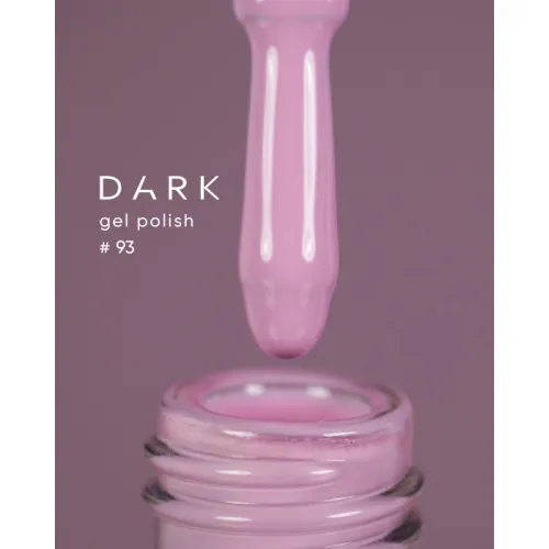 DARK gel polish (new collection) 93, 10 ml