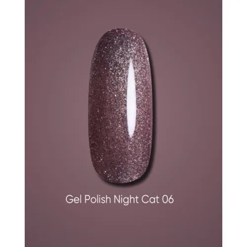 DARK gel polish Night Cat 06, 6 мл