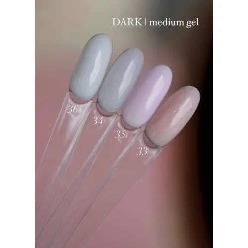 DARK Medium Gel No. 33 (new color), 15 ml (without brush)