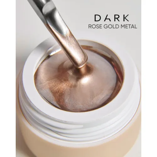 DARK Metal Gel Paint Rose Gold 5 g