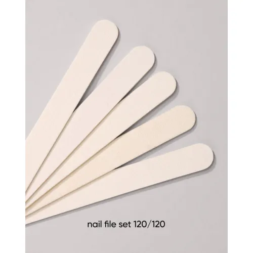 DARK set of disposable files, 50 pcs (120/120 grit)