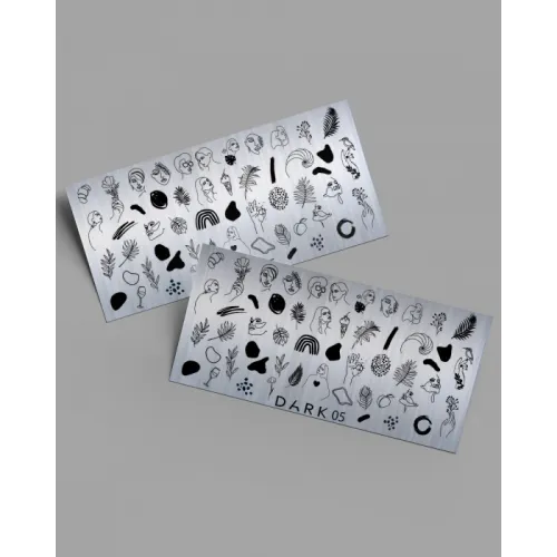 DARK Stamping Plate №05