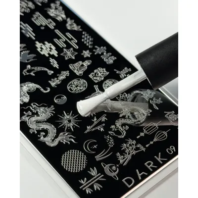 DARK Stamping Plate №09