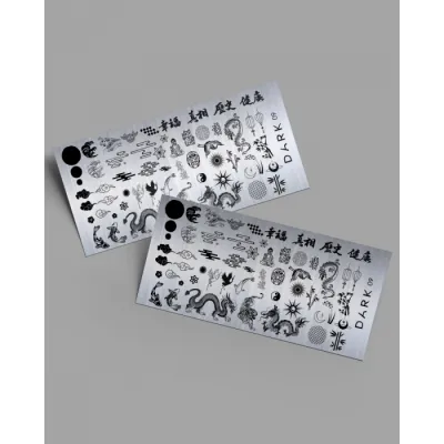 DARK Stamping Plate №09