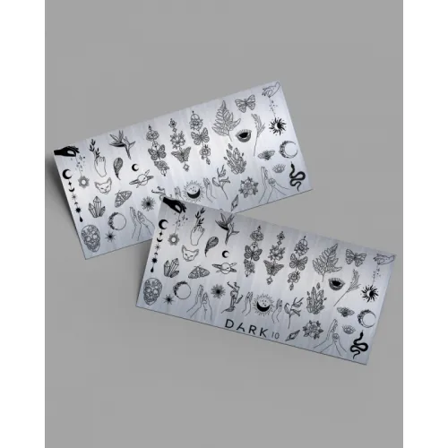DARK Stamping Plate №10