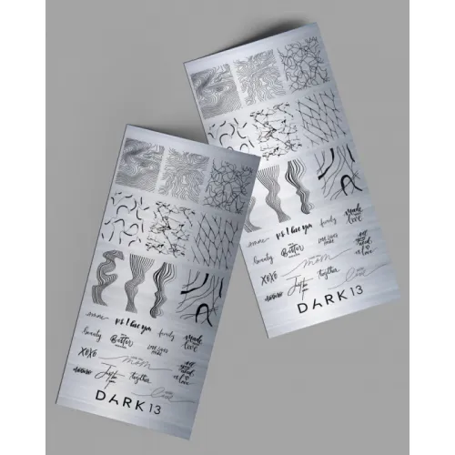 DARK Stamping Plate №13