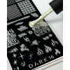 DARK Stamping Plate №16