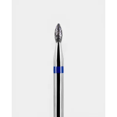 Diamond nail drill bit, blue, 018, DARK №123