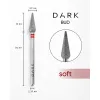 Diamond nail drill bit, bud, red, DARK
