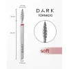 DARK Diamantový fréz Tornado Red 2,3 × 10 mm