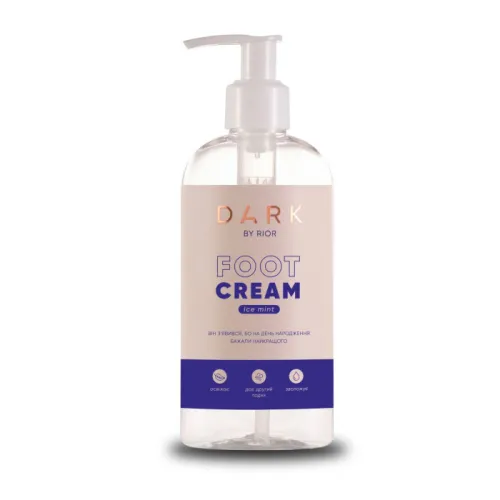 DARK Foot cream Mentol 200 ml