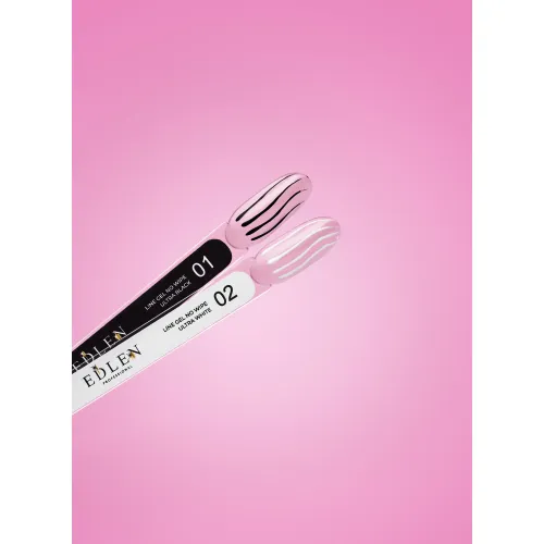 Line gel no wipe Edlen Ultra black №01. 5 ml