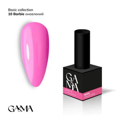 GA&MA Basic collection Gel Polish No. 010, 10 мл