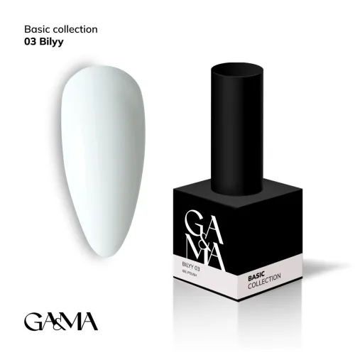 GA&MA Basic collection Gel Polish No. 003, 15 ml