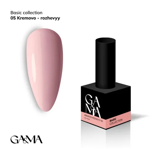GA&MA Basic collection Gel Polish No. 005, 10 ml