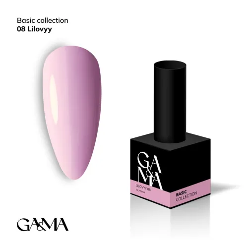 GA&MA Basic collection Gel Polish No. 008, 10 ml