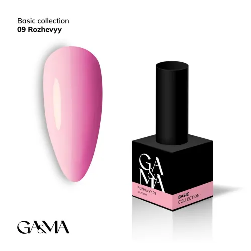GA&MA Basic collection Gel Polish No. 009, 10 ml