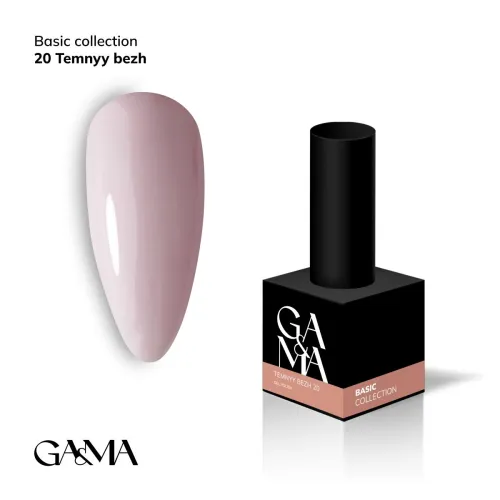 GA&MA Basic collection Gel Polish No. 020, 10 ml