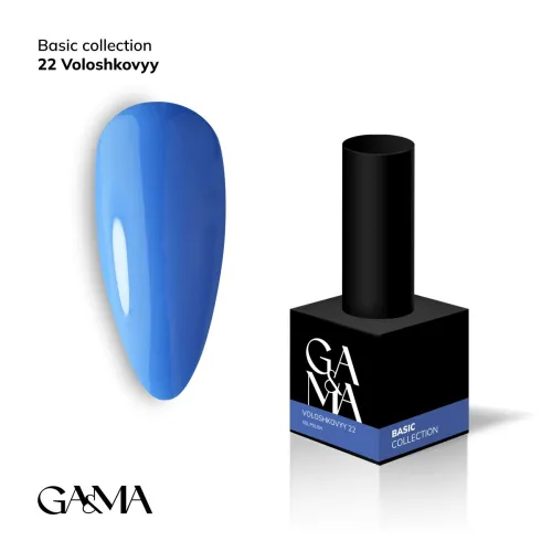 GA&MA Basic collection Gel Polish No. 022, 10 ml