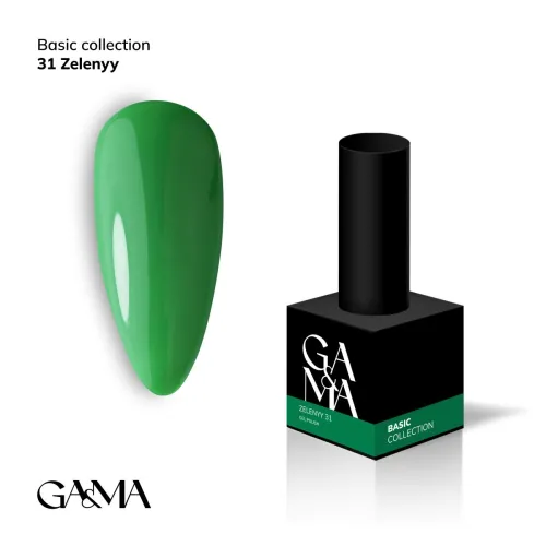 GA&MA Basic collection Gel Polish No. 031, 10 ml