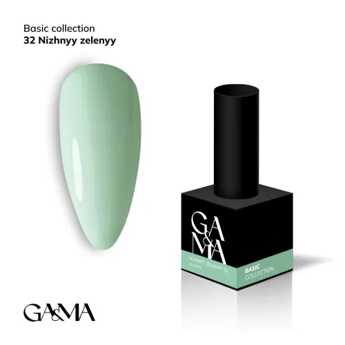 GA&MA Basic collection Gel Polish No. 032, 10 ml