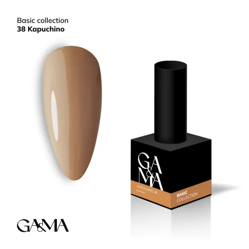 GA&MA Basic collection Gel Polish No. 038, 10 ml