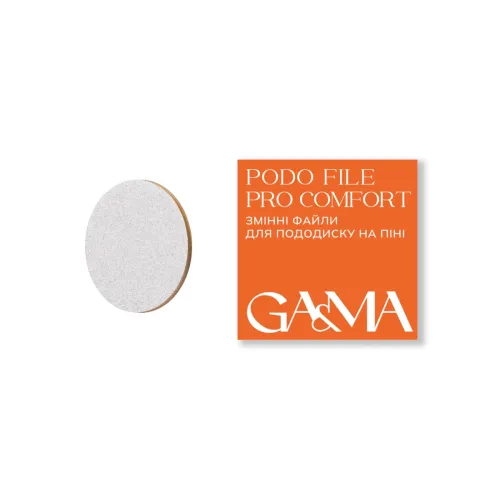 GA&MA PODO FILE PRO COMFORT Сменные файлы для пододиска на пене (180 грит, 50 шт)