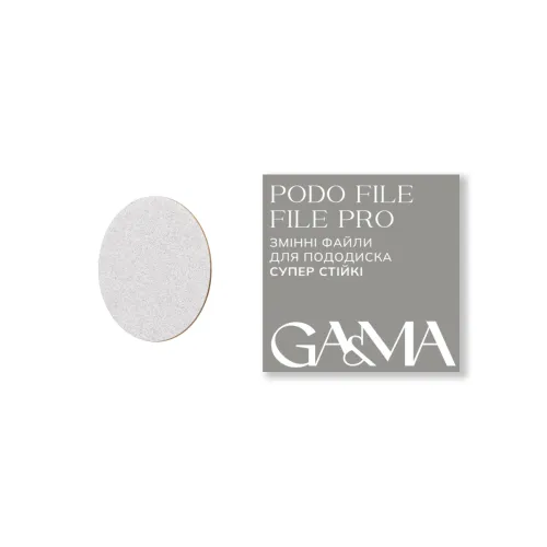 GA&MA PODO FILE PRO Сменные файлы для пододиска супер стойкие (180 грит, 50 шт)