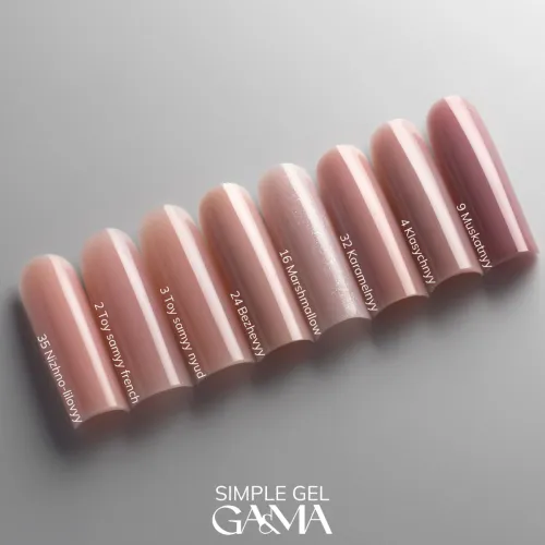 GA&MA Simple Gel No. 024 Biege 30 ml