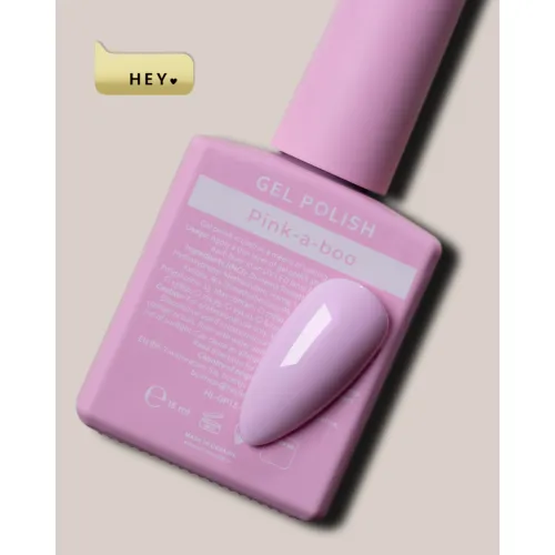HEYLOVE Gel Polish «Pink-a-boo», 15 ml 