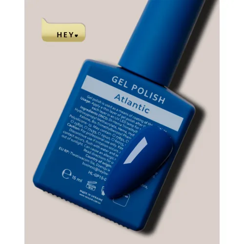 HEYLOVE., Gel Polish «Atlantic», 15 ml 