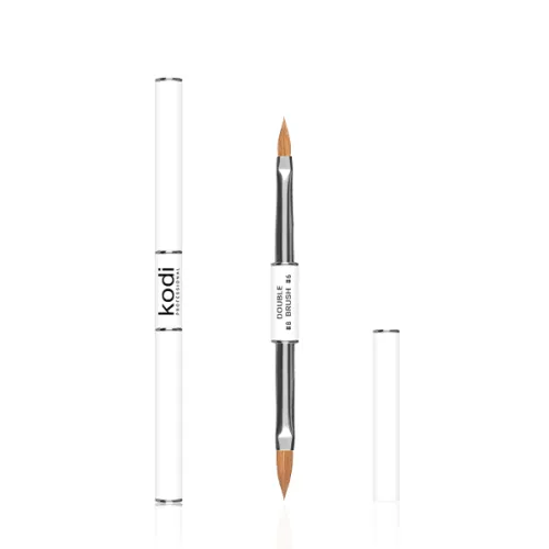 Acrylic extension brush Double brush size 8~6 Kodi Professional