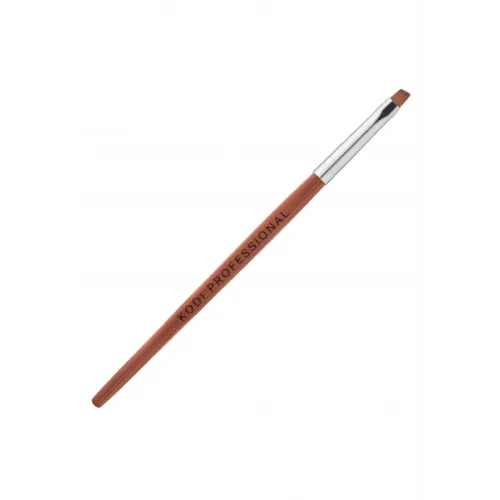 Brush for gel modeling of nails (size: 6/S pile: nylon wooden handle) Kodi Professional
